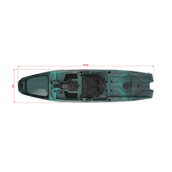 VoyaX Mossa 128 Fishing Kayak - Image 3