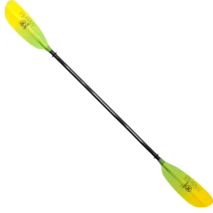 werner camano fiberglass bent shaft kayak paddle