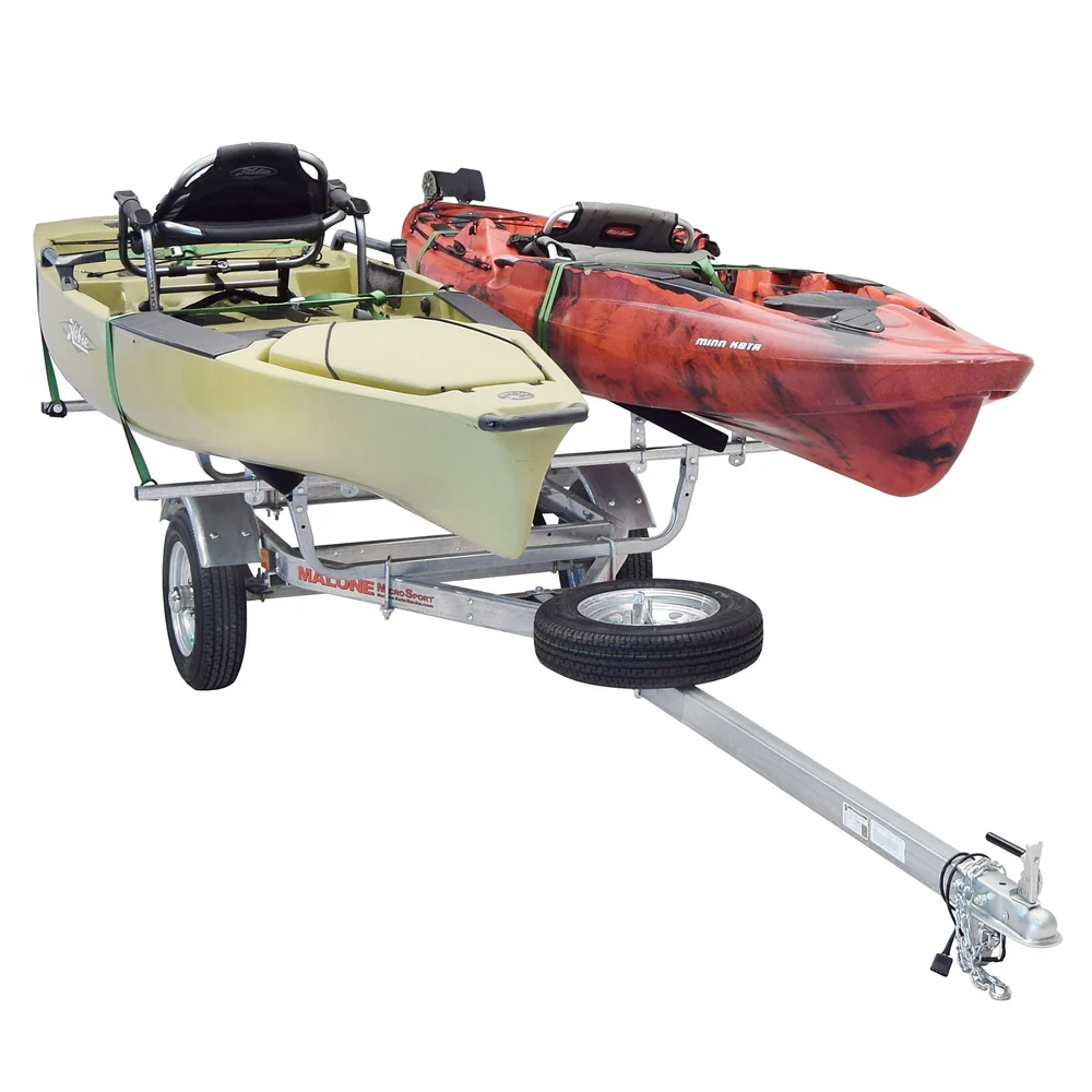 malone microsport 2 kayak bunk style trailer package mpg461b2 malone microsport 2 kayak bunk style trailer package mpg461b2